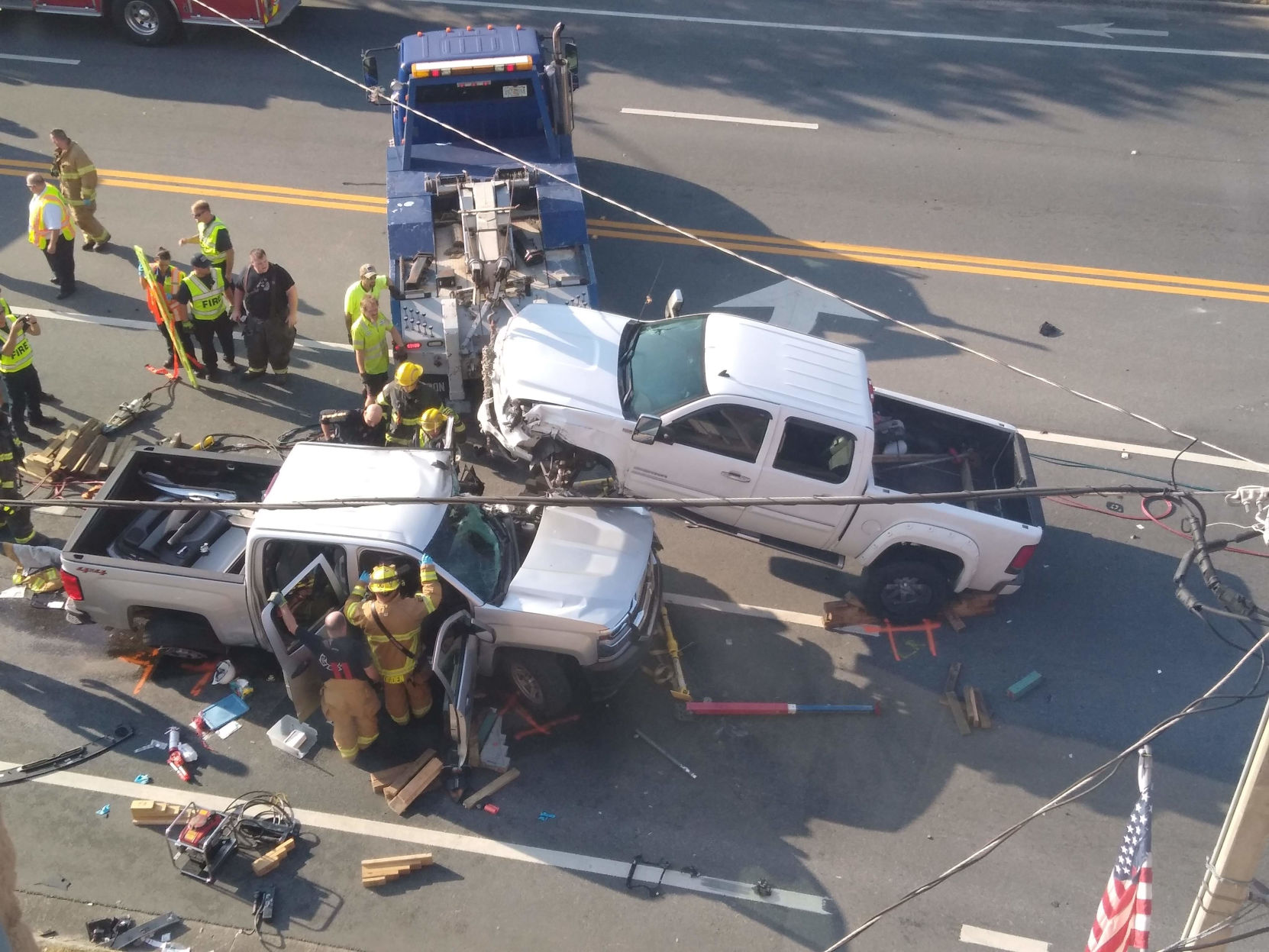 Inverness accident injures four